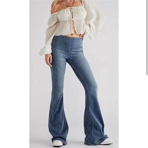 Free People Penny Pull On Flare Size 28